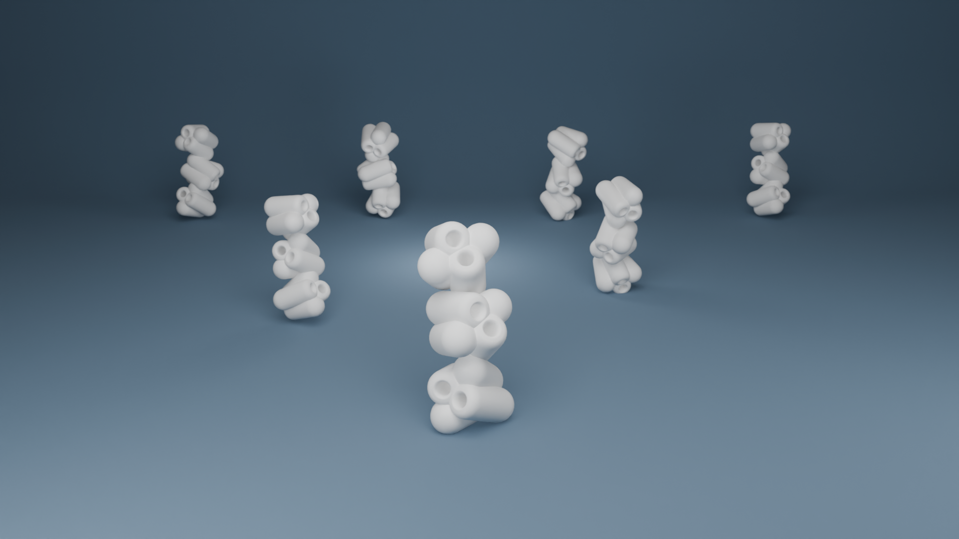 Multi layer : increased binding capacity